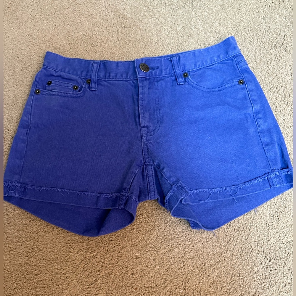J.Crew stretch hipslung denim shorts